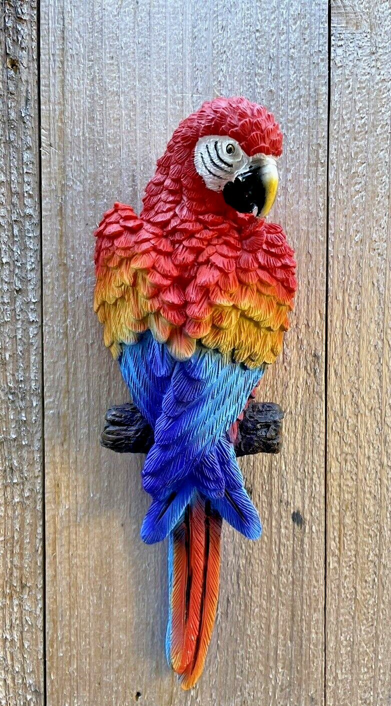 Parrot 3D Design Resin Wall Art 12\