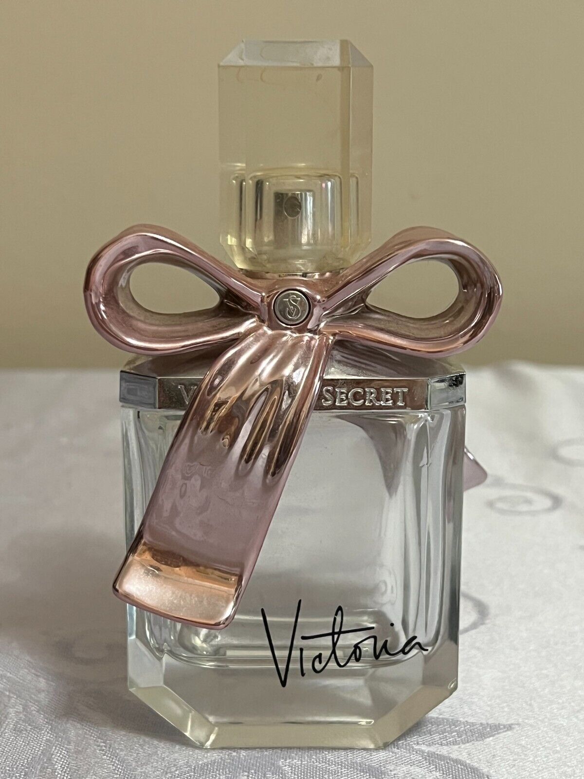 Victoria Perfume By Victoria\'s Secret EDP Spray Vanity  3.4 oz empty bottle