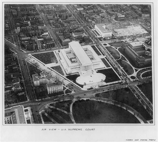 Photo:US Supreme Court,LC Jefferson Annex,c1936,Washington,DC