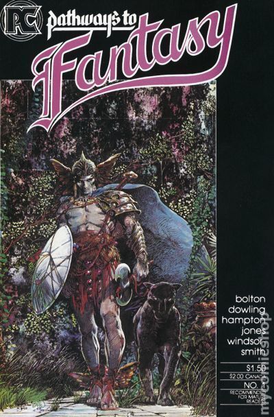 Pathways to Fantasy #1 VF- 7.5 1984 Stock Image