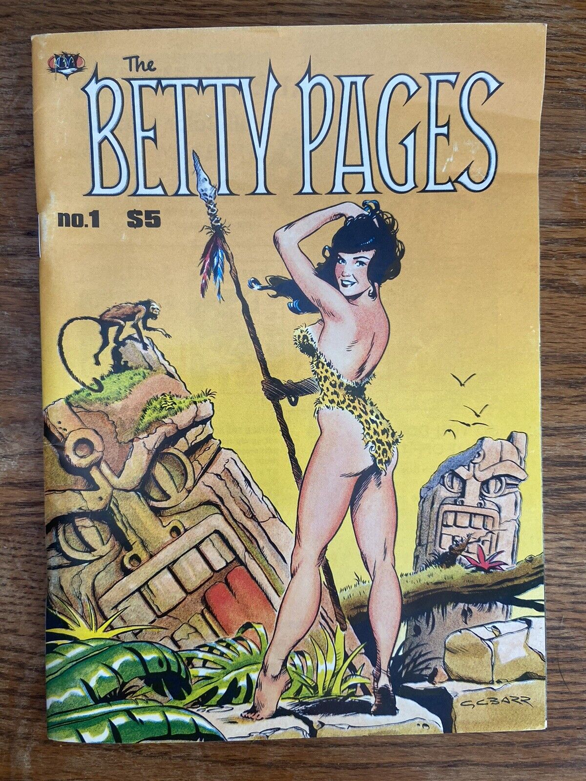 The Betty Pages No. 1 (1990) - Vintage Pinup Girl Pop Art Photos, Comic 