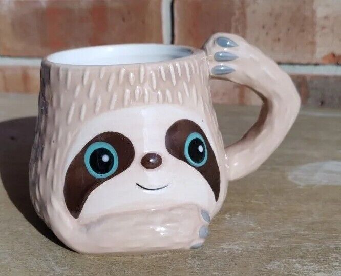 Sloth Live Slow Coffee Mug