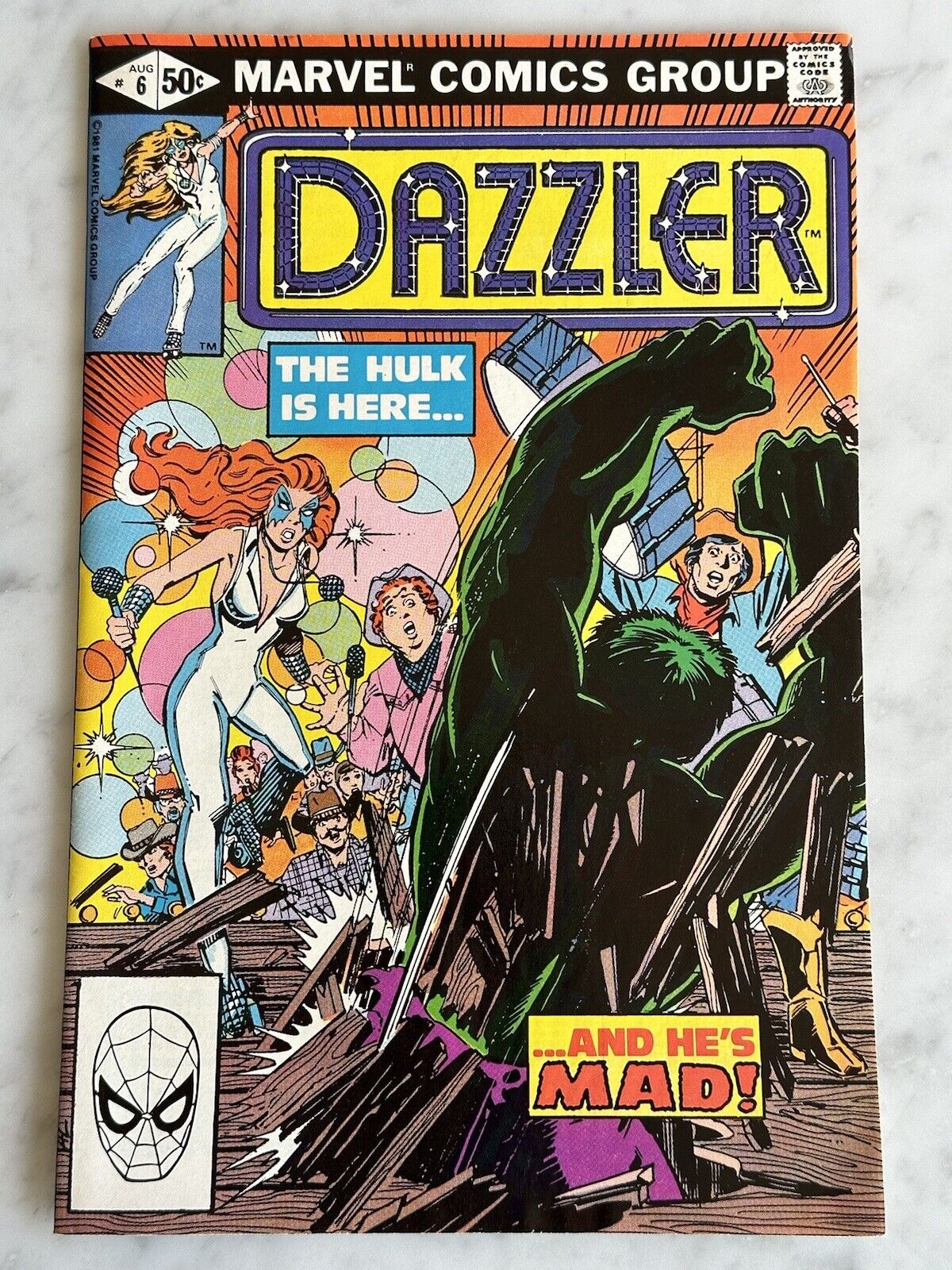 Dazzler #6 VF/NM 9.0 - Buy 3 for  (Marvel, 1981) AF