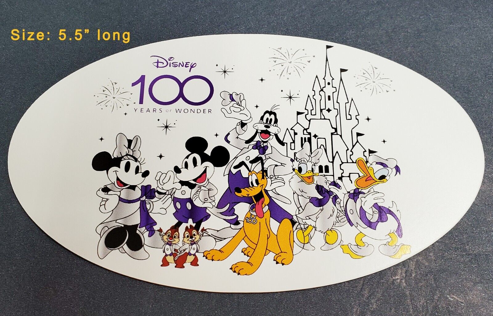 Walt Disney World 100th Anniversary Mickey & Minnie 100 Years of Wonder Magnet