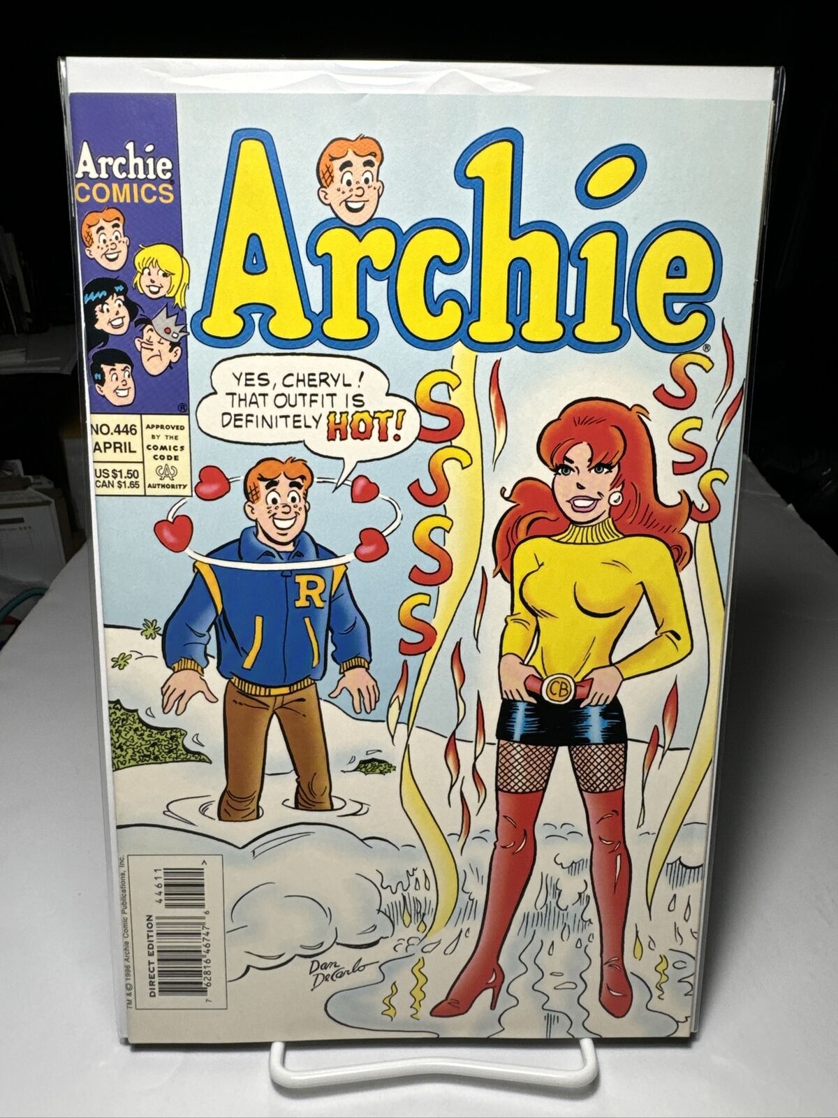 Archie #446 Archie Comics 1996 (Cheryl Blossom App.)