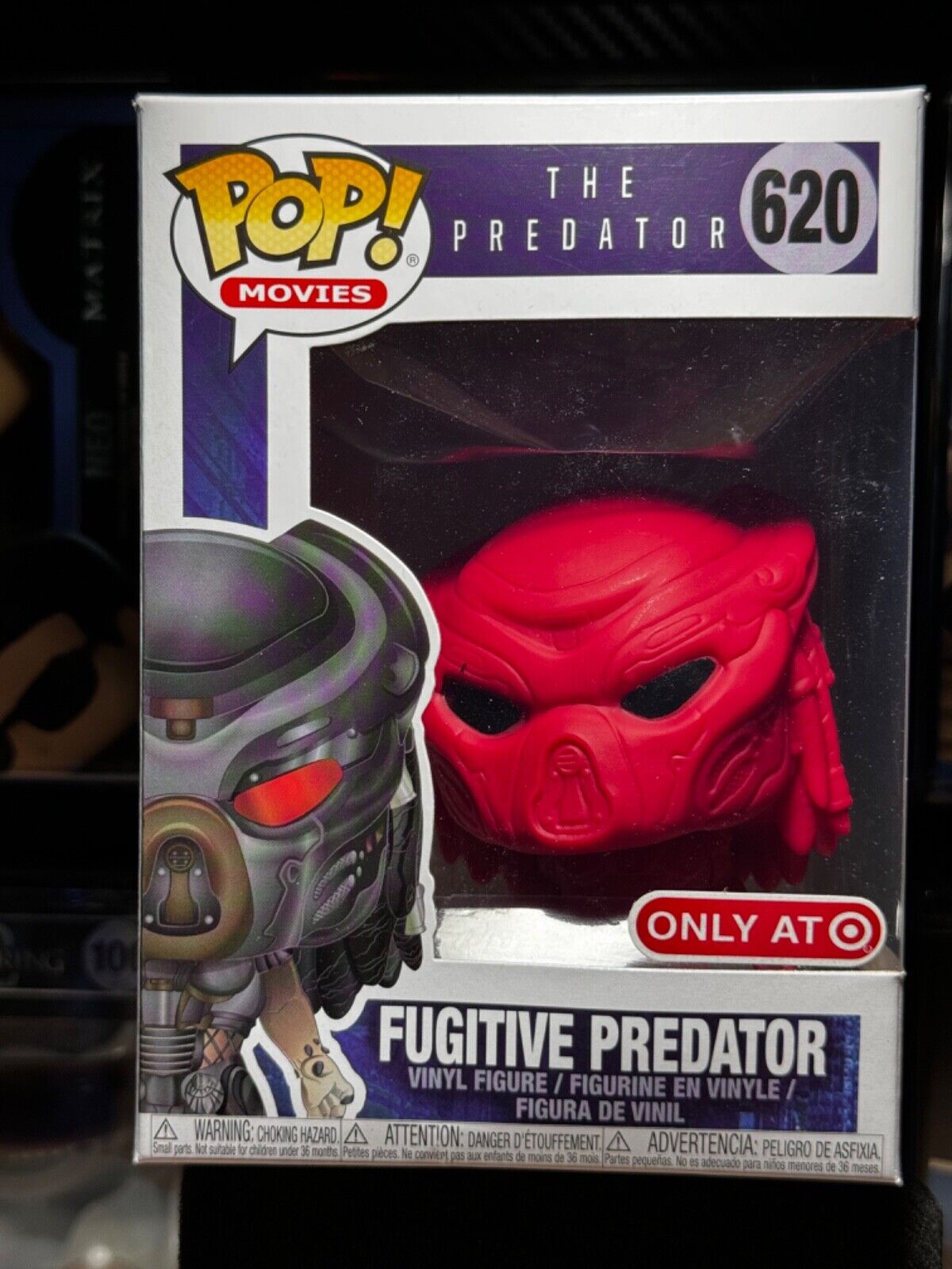 Funko Pop Vinyl: Predator - Fugitive Predator #620 (Red) - Target Exclusive
