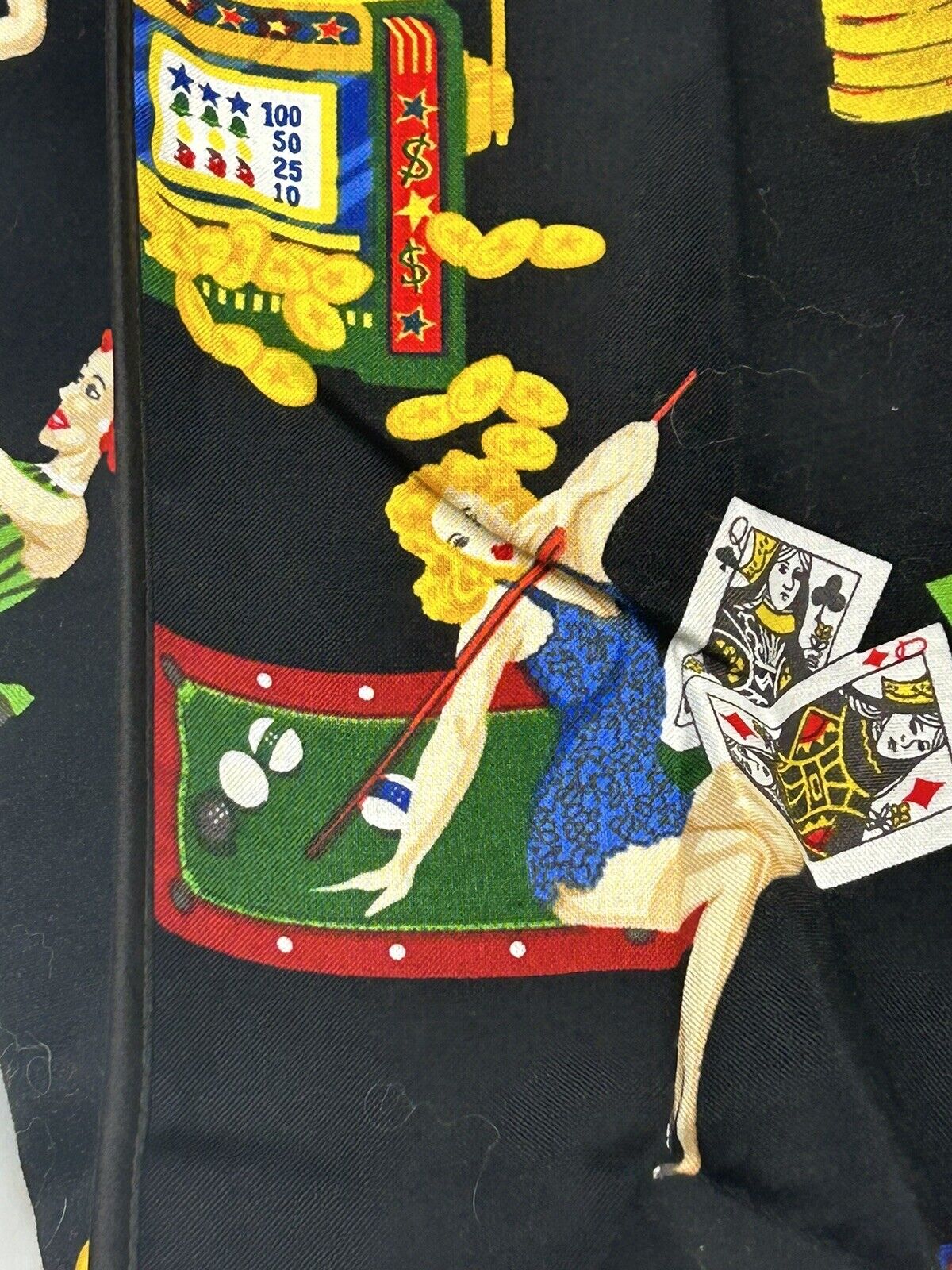 Shirley of Hollywood Poker Casino Pin up Girls Intimate Vegas Baby Tote Bag NWT