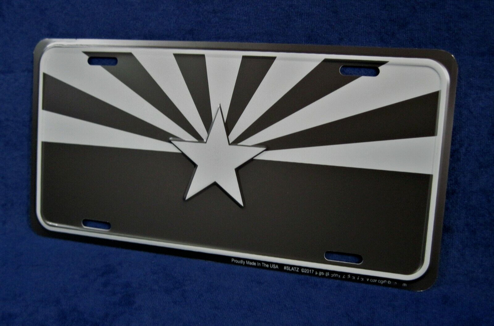 ARIZONA TACTICAL FLAG -*US MADE* Embossed Metal License Plate Car Auto Truck Tag