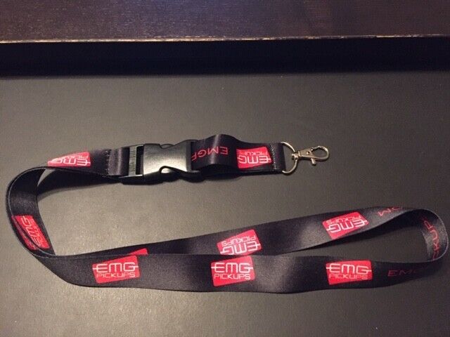 EMG Pickups OEM CUSTOM LANYARD WITH RELEASABLE CLIP