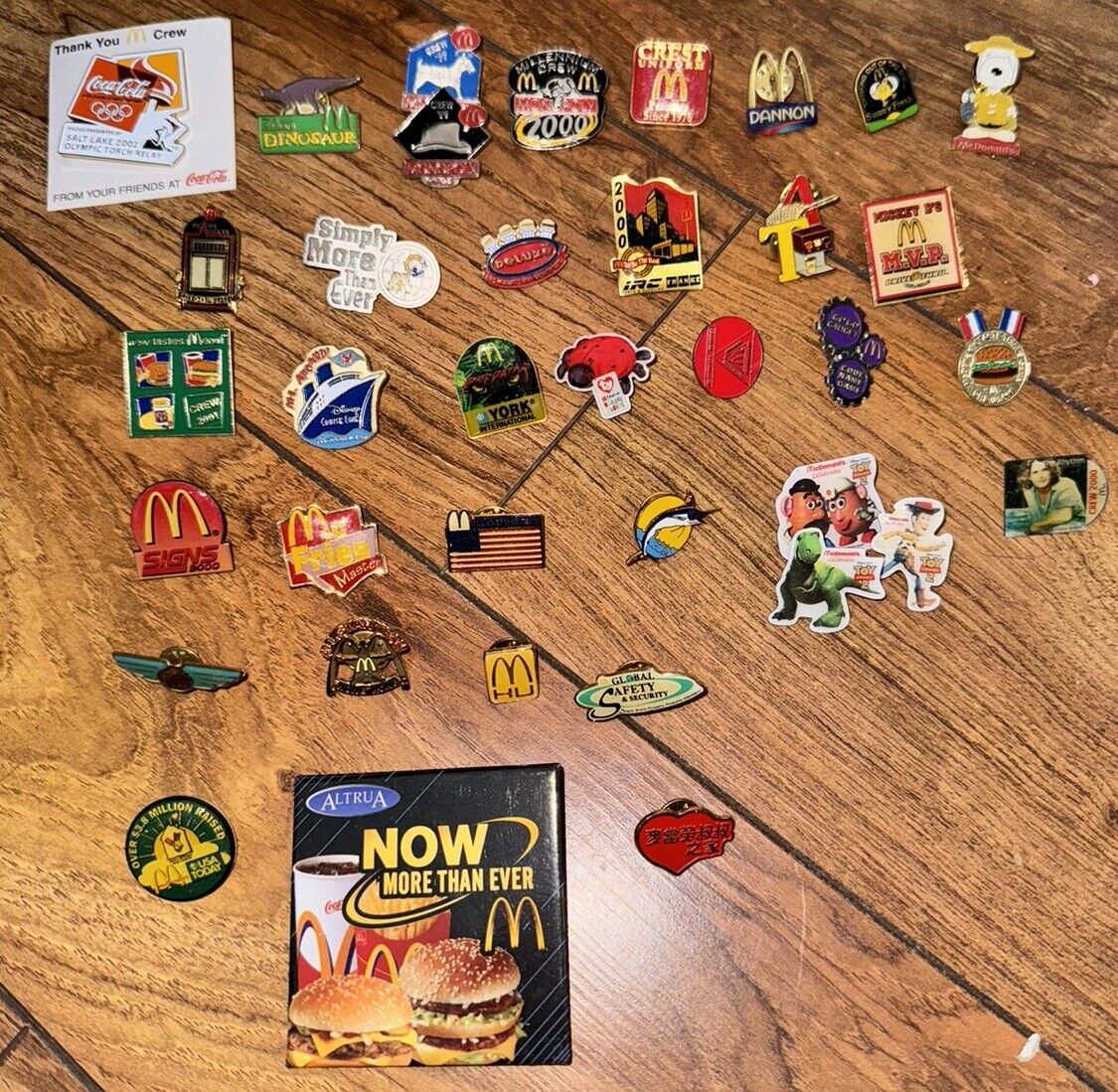 HUGE early 2000 McDonald’s pins