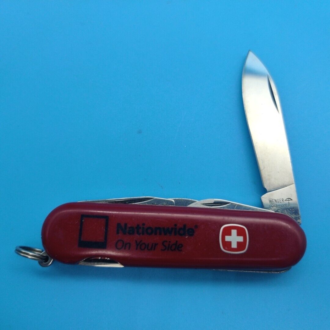 CANYON Swiss Army Knife WENGER Multitool Pocketknife 85mm Red Rare Discontinued