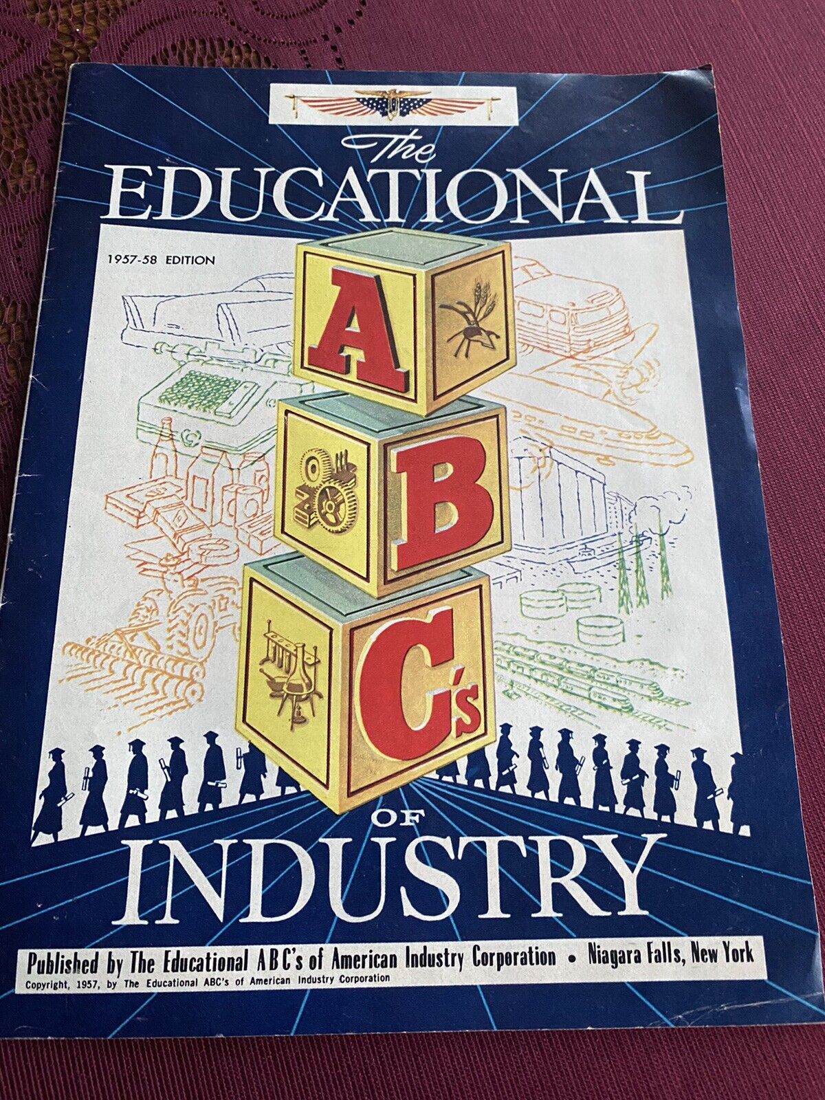 Educational ABC’s Of American Industry Corp. Niagara Falls, NY : 1957-58 Ed