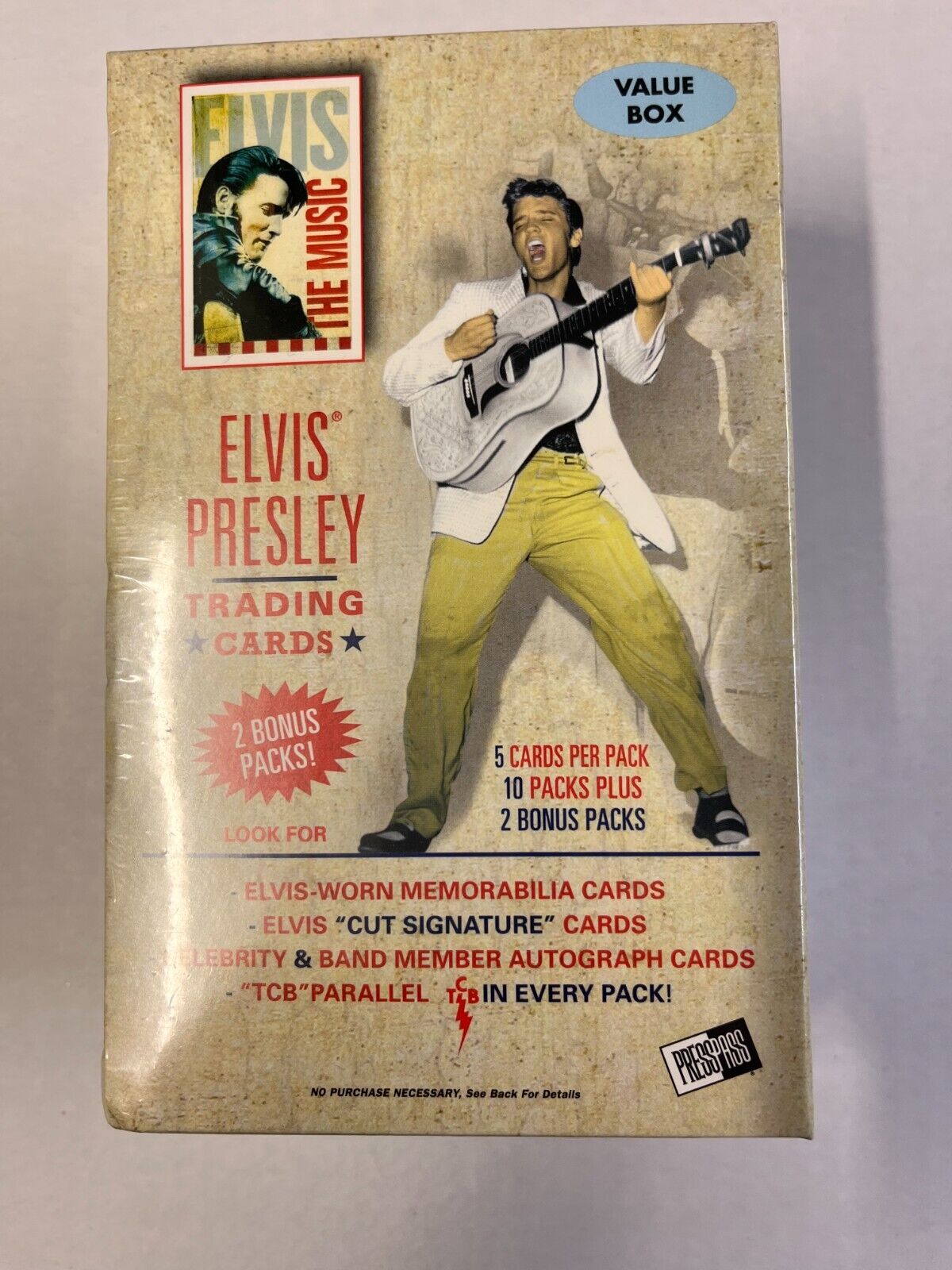New ELVIS PRESLEY 2007 Press Pass Trading Cards 12 Pack Box Factory Sealed