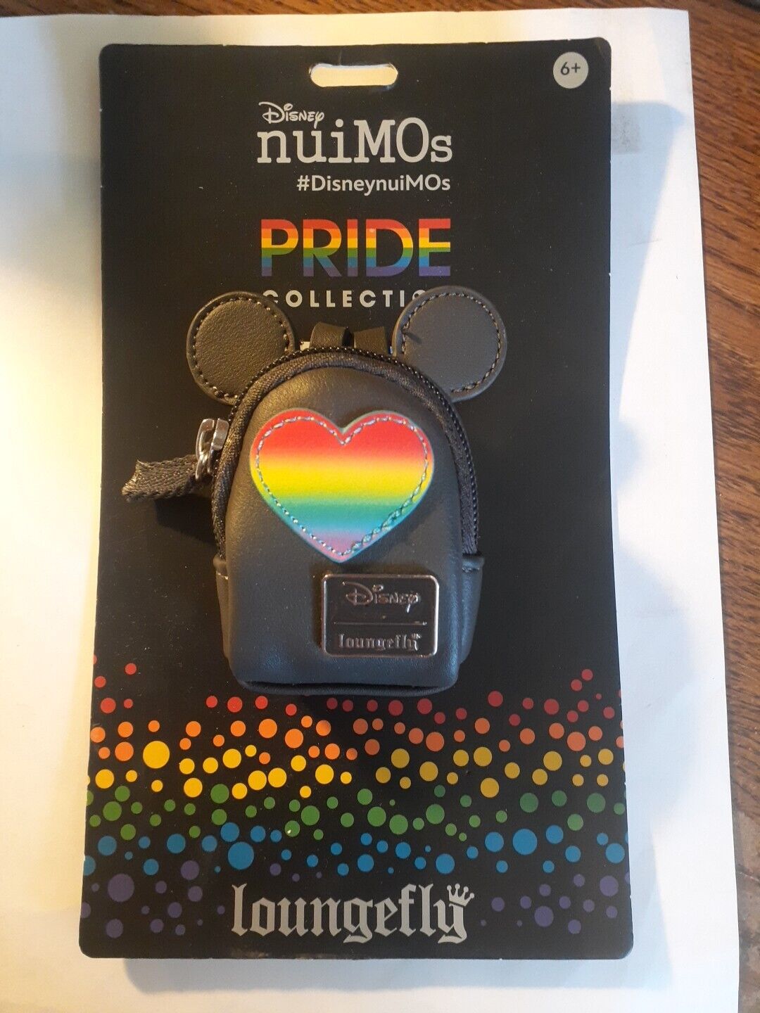 Disney PRIDE Collection nuiMOs Loungefly Mini Backpack New