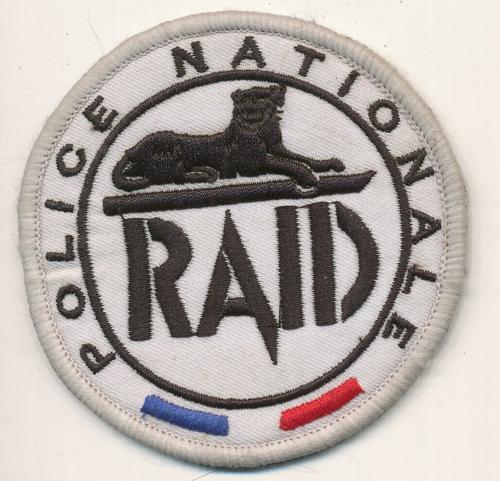 French Police Nationale RAID patch Afghanistan made