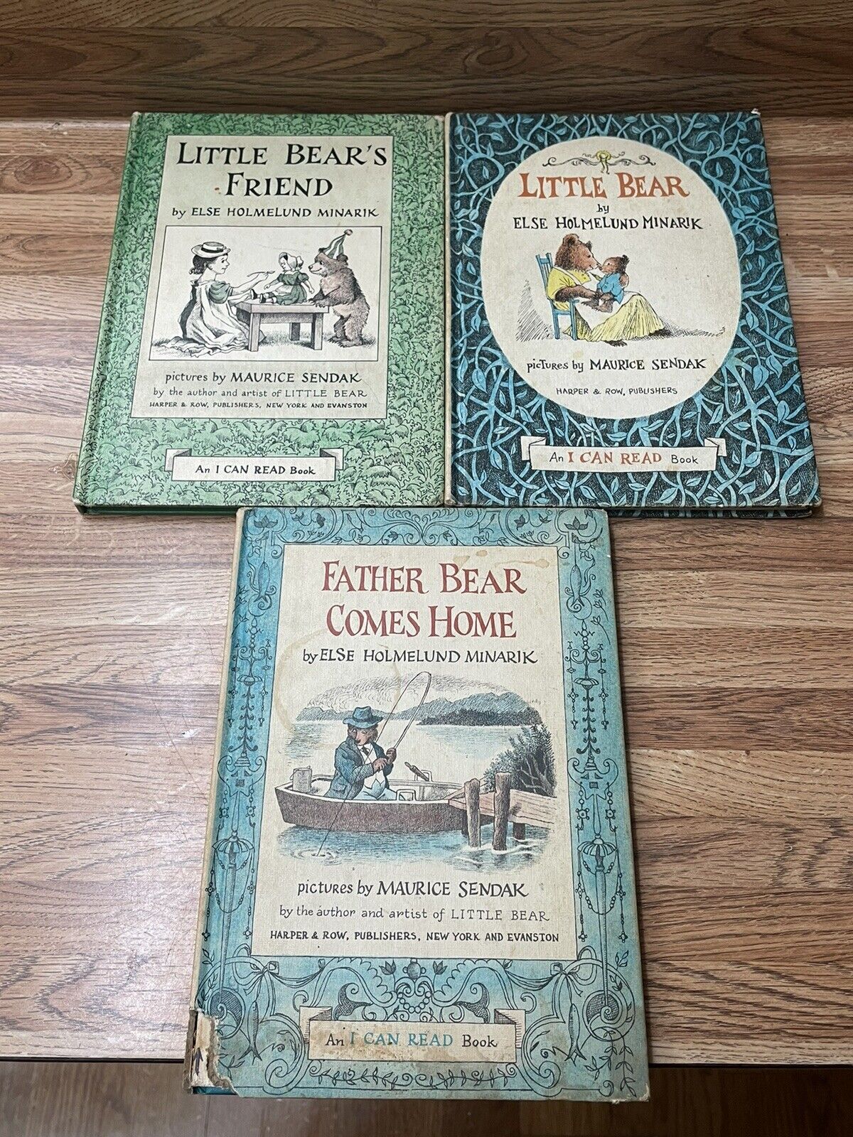 Vintage Little Bear Children’s Books Else Holmelund Minarik Hardcover