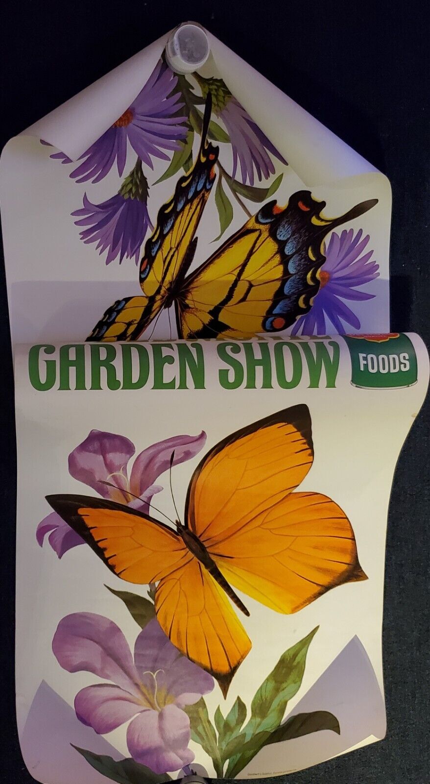 Vintage 1968 Del Monte Garden Show Bi-fold Posters