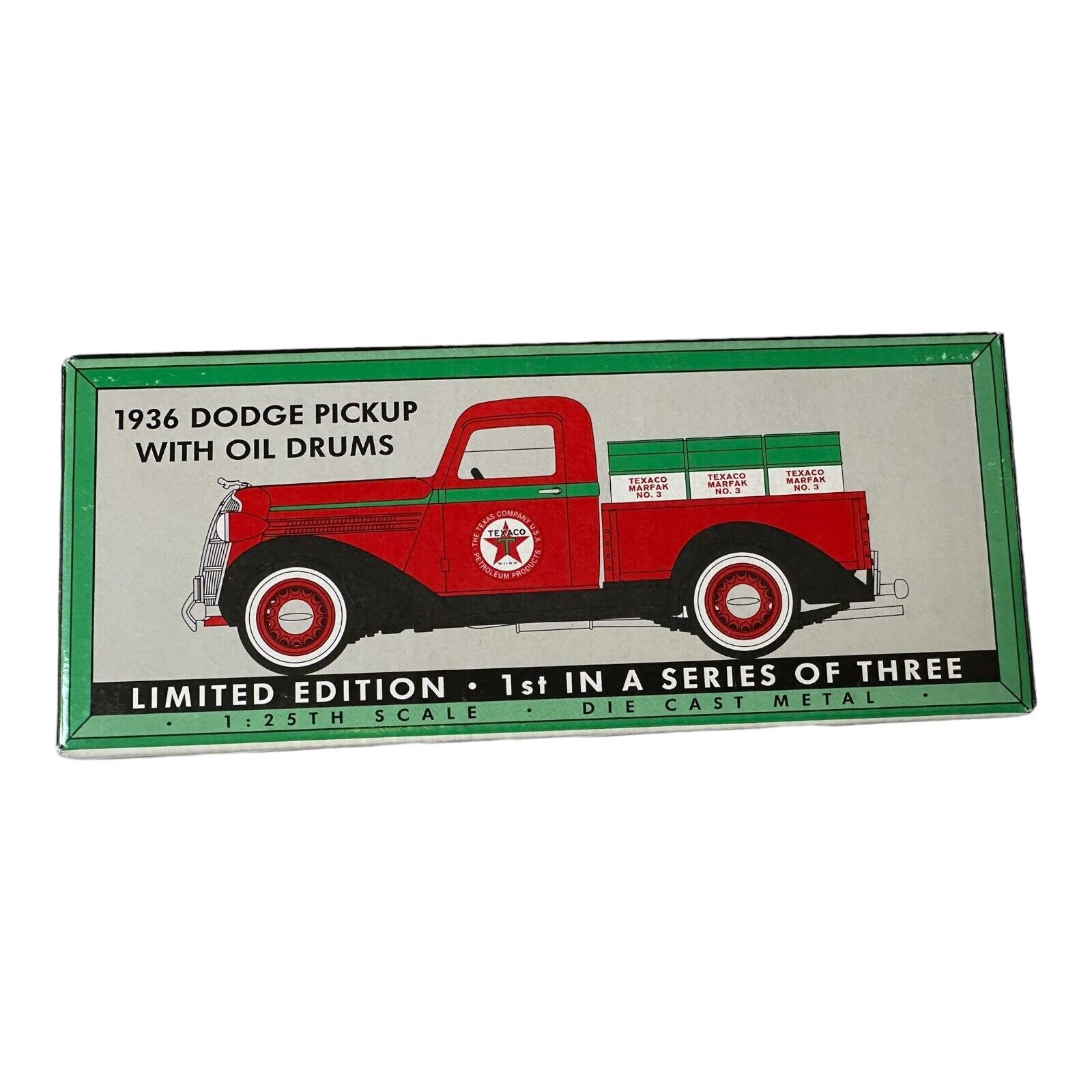 Texaco 1936 Dodge Pickup With Oil Drums Limited Edition