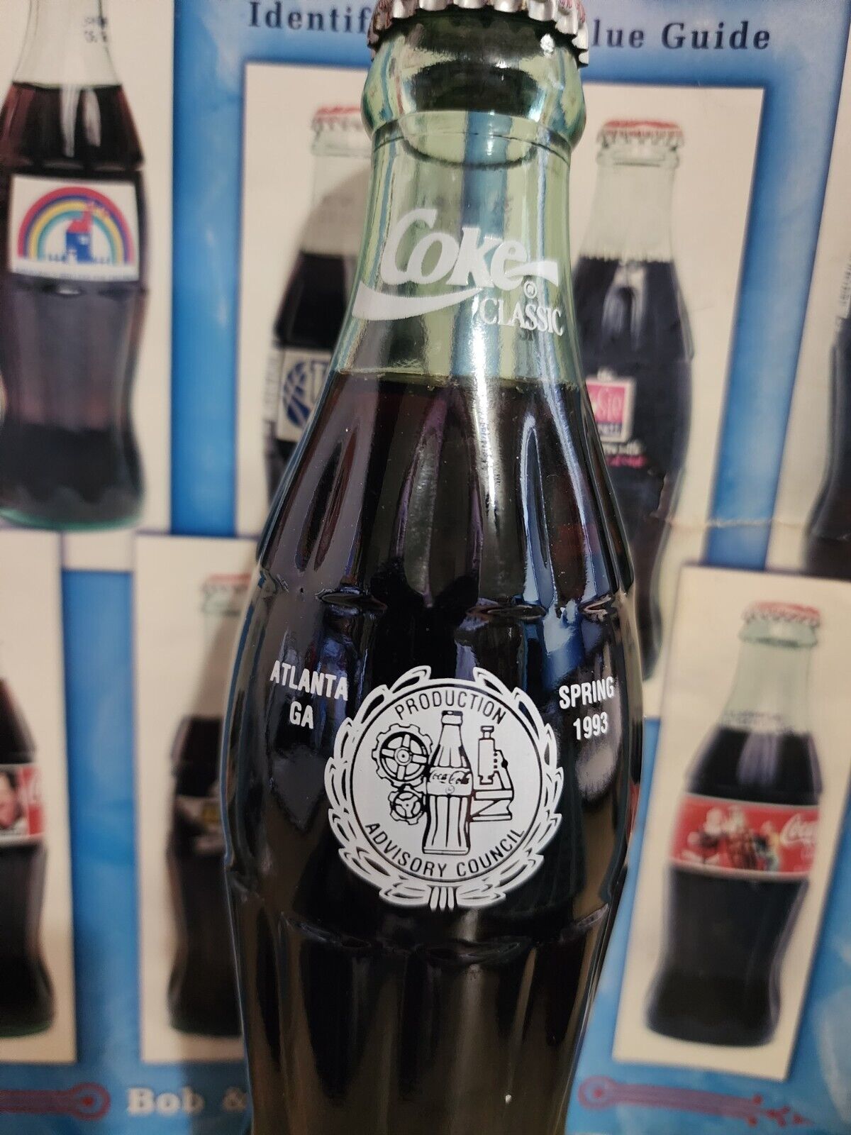  Coca-cola Production Advisory Council-Atlanta, Georgia  1993 coke bottle