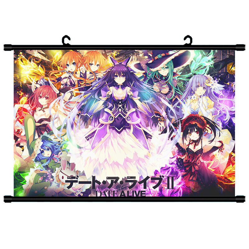 Poster Anime DATE A LIVE Wall Pinting Decor Home Scroll Collection Gifts 40x60cm
