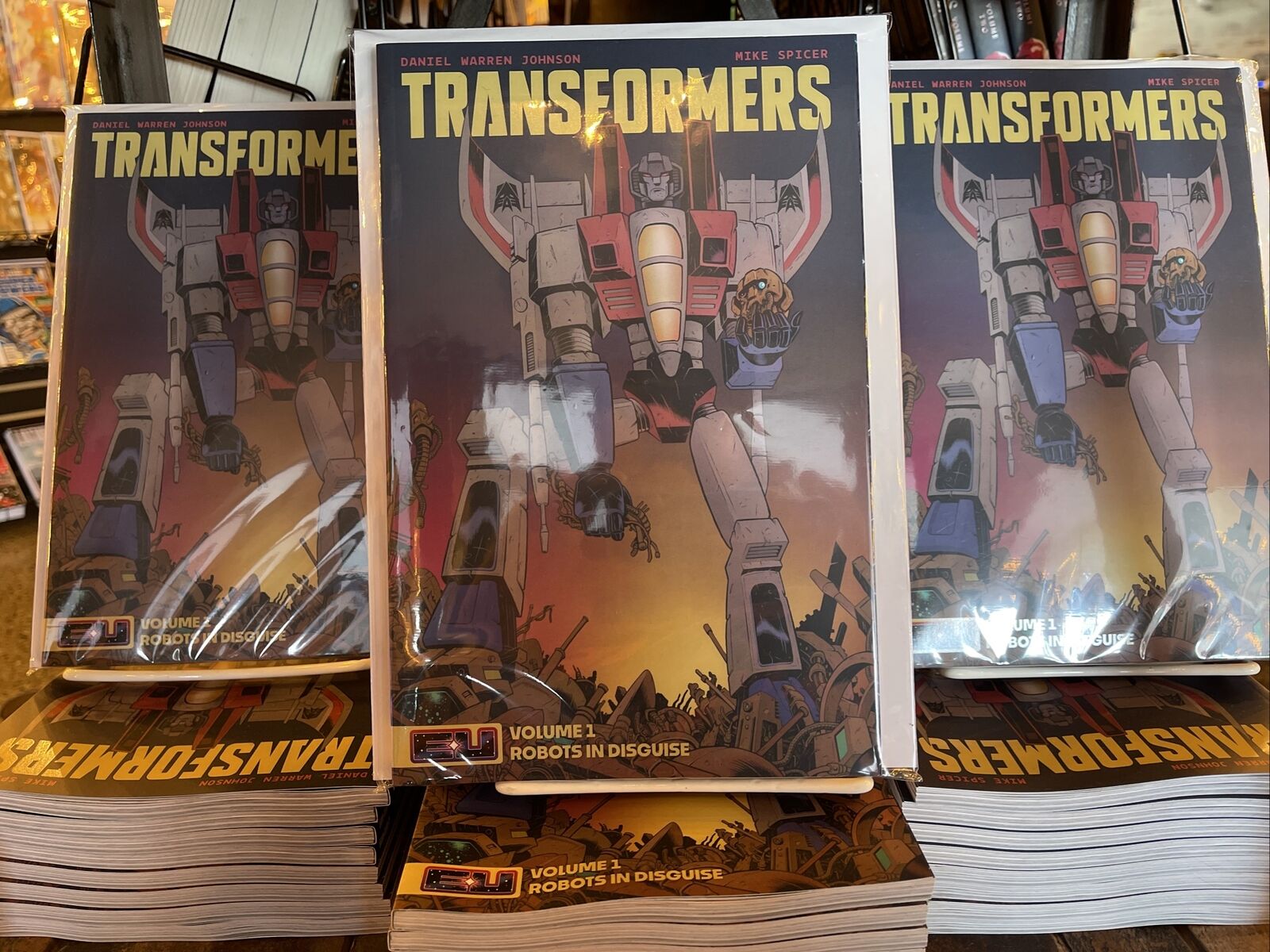 Transformers Volume 1 tpb - Blackbird Exclusive Cover Matthew Allison  300 Made