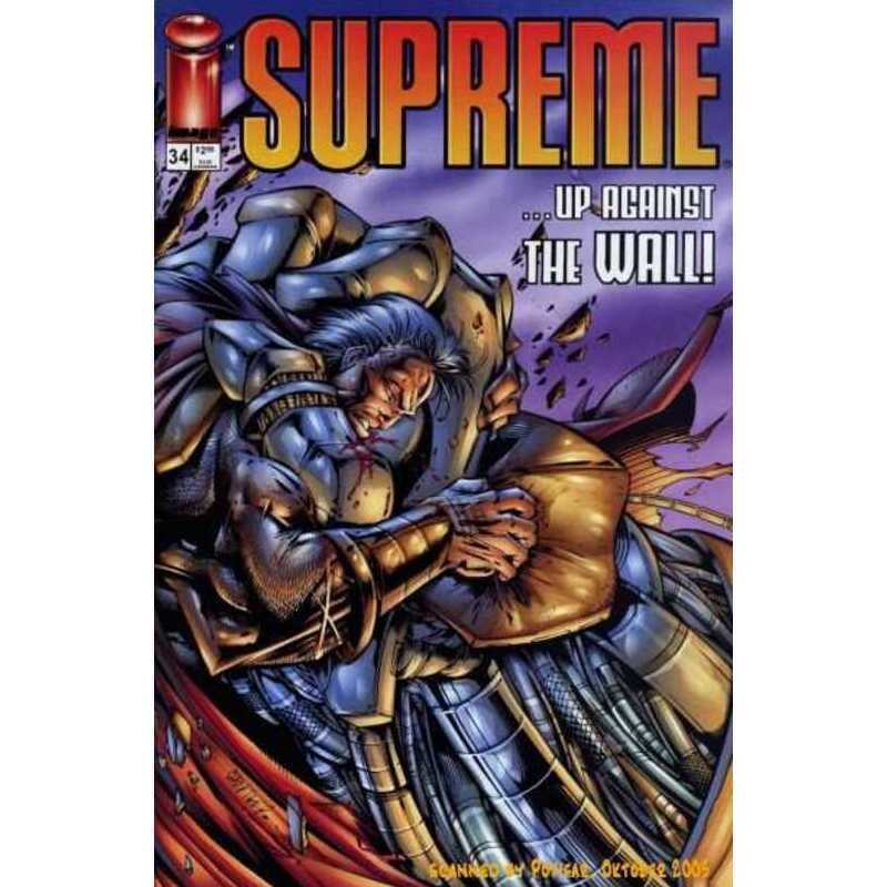Supreme (1992 series) #34 in Near Mint condition. Image comics [x 