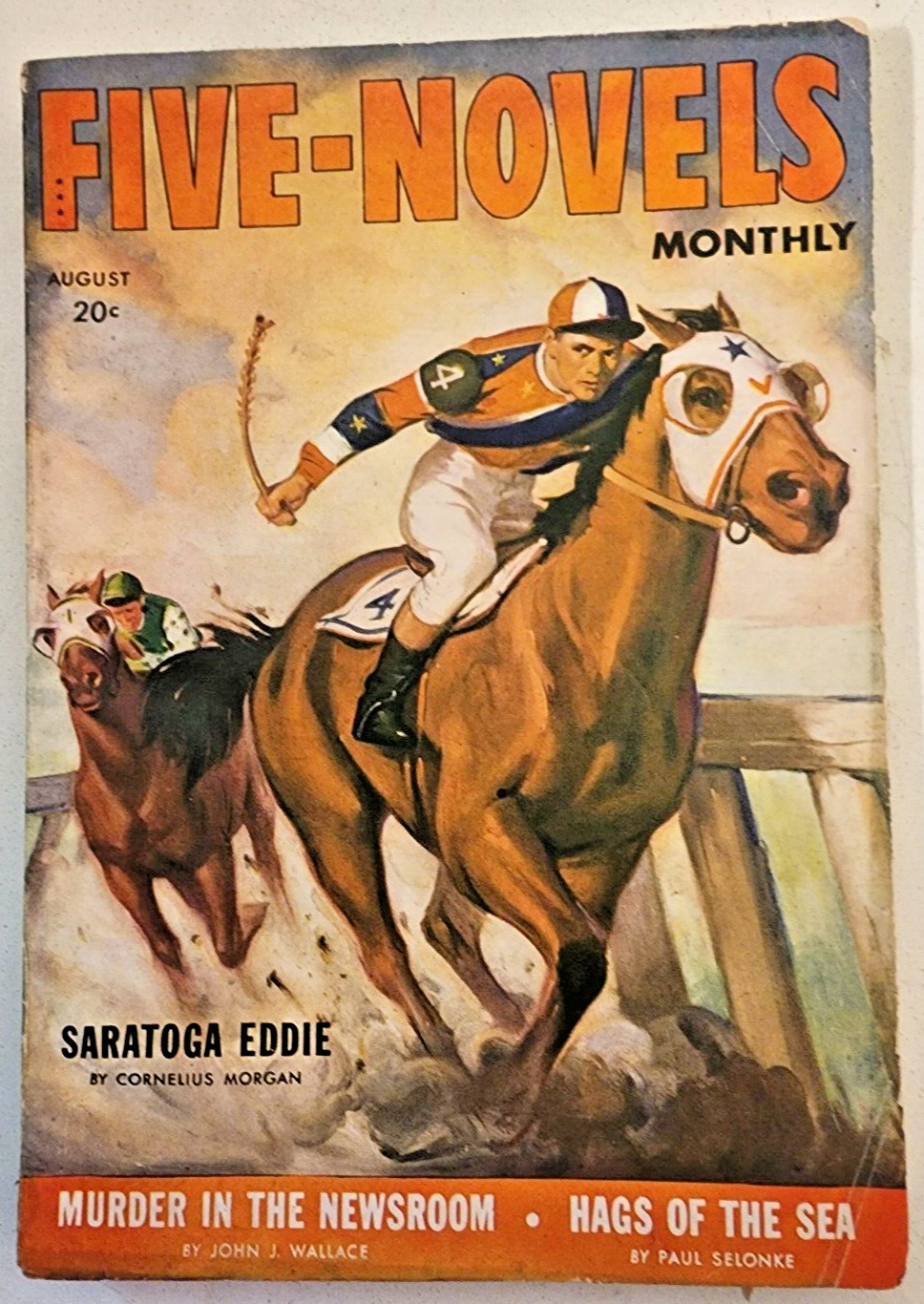 Five-Novels Monthly Pulp August 1942