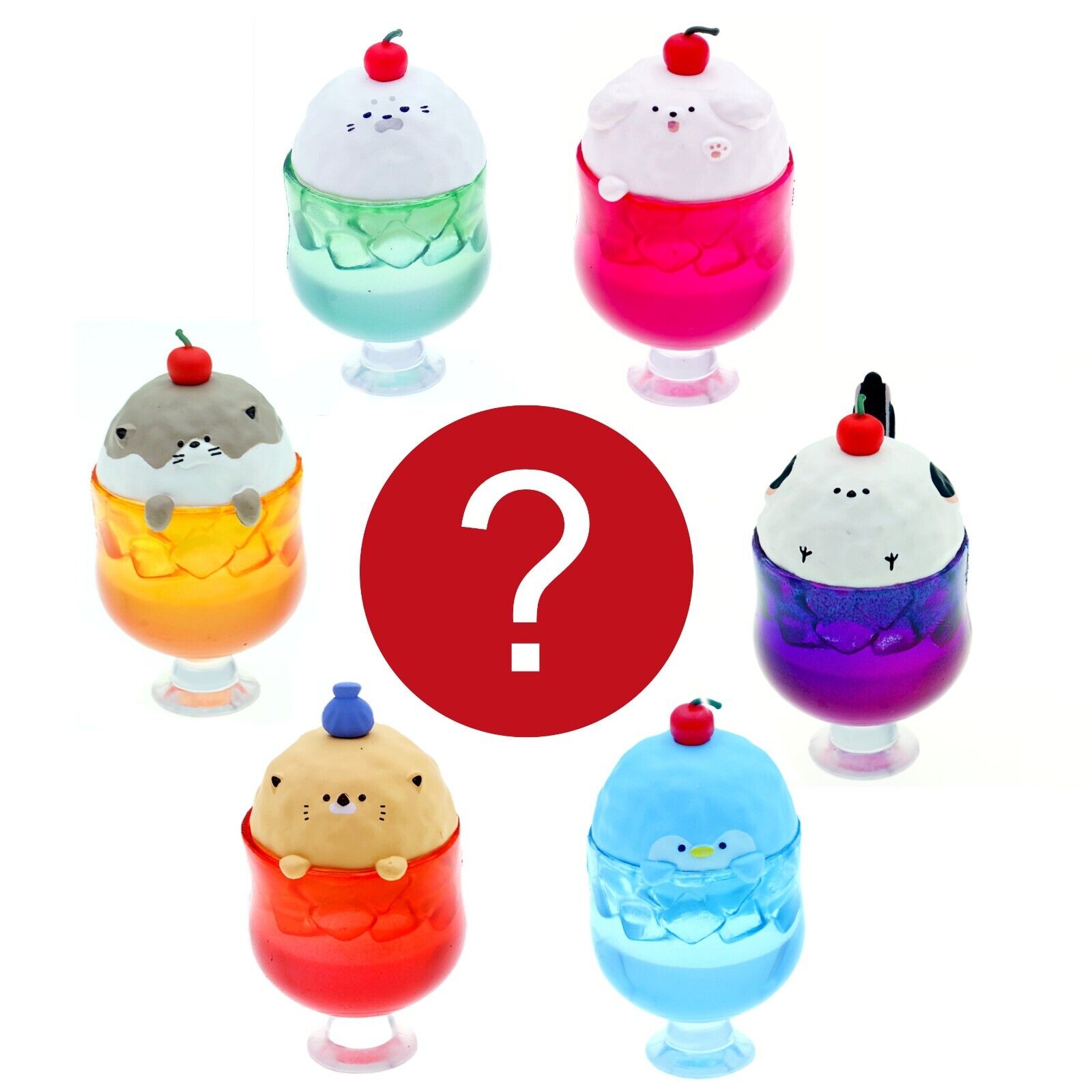 Japanese Blind Box Seal Animal Mini Food 1 Random Cute Surprise Toy For Girls