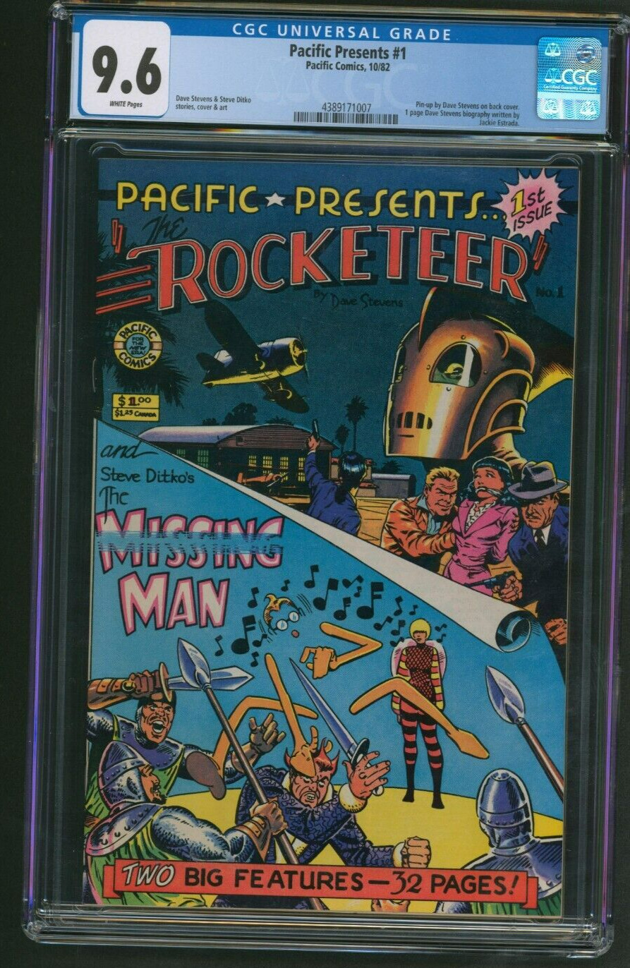 Pacific Presents #1 CGC 9.6 Pacific Comics 1982 Ditko Stevens