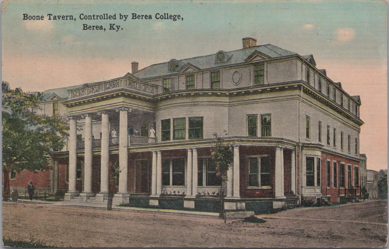 Postcard Boone Tavern Controlled by Berea College Berea KY 1913