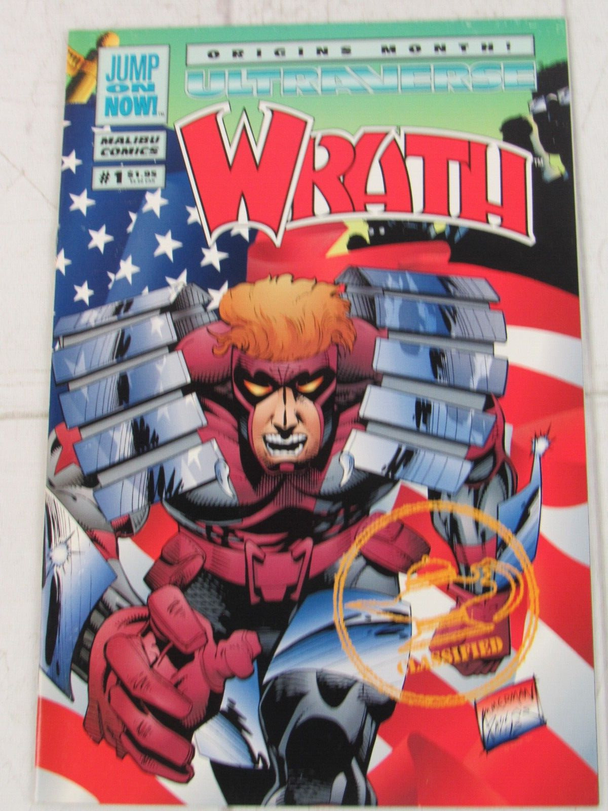 Wrath #1 Jan. 1994 Malibu Comics