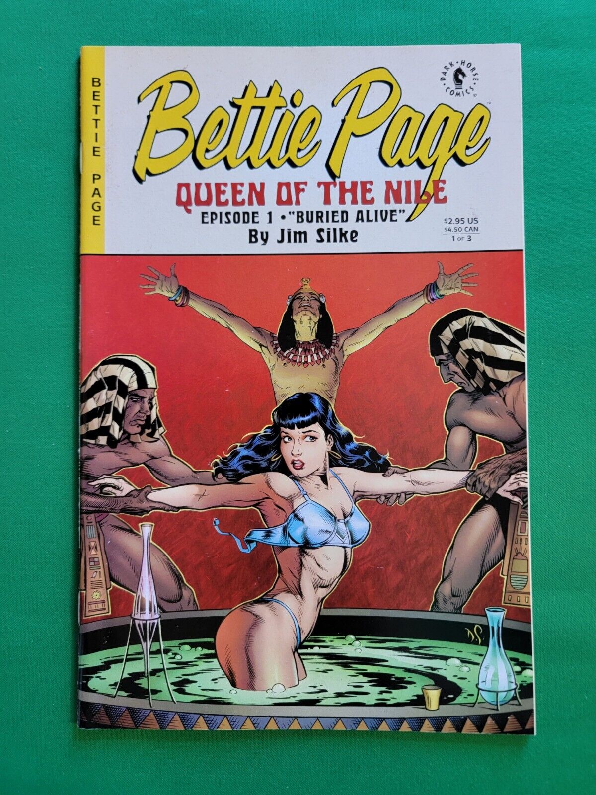 Bettie Page: Queen of the Nile #1 (Dark Horse Comics December 1999) Dave Stevens