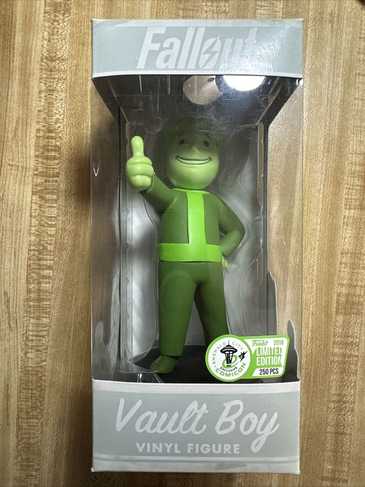 Funko Fallout - Vault Boy - ECCC - 1 Of 250 VAULTED AND HTF - Comic Con Release