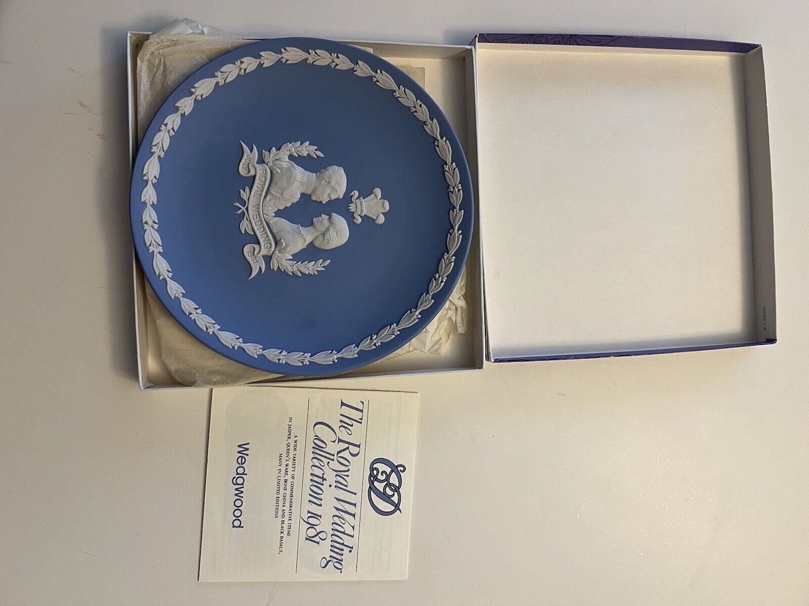 Wedgwood The Royal Wedding Collection 1981 Small Dish, New in Box