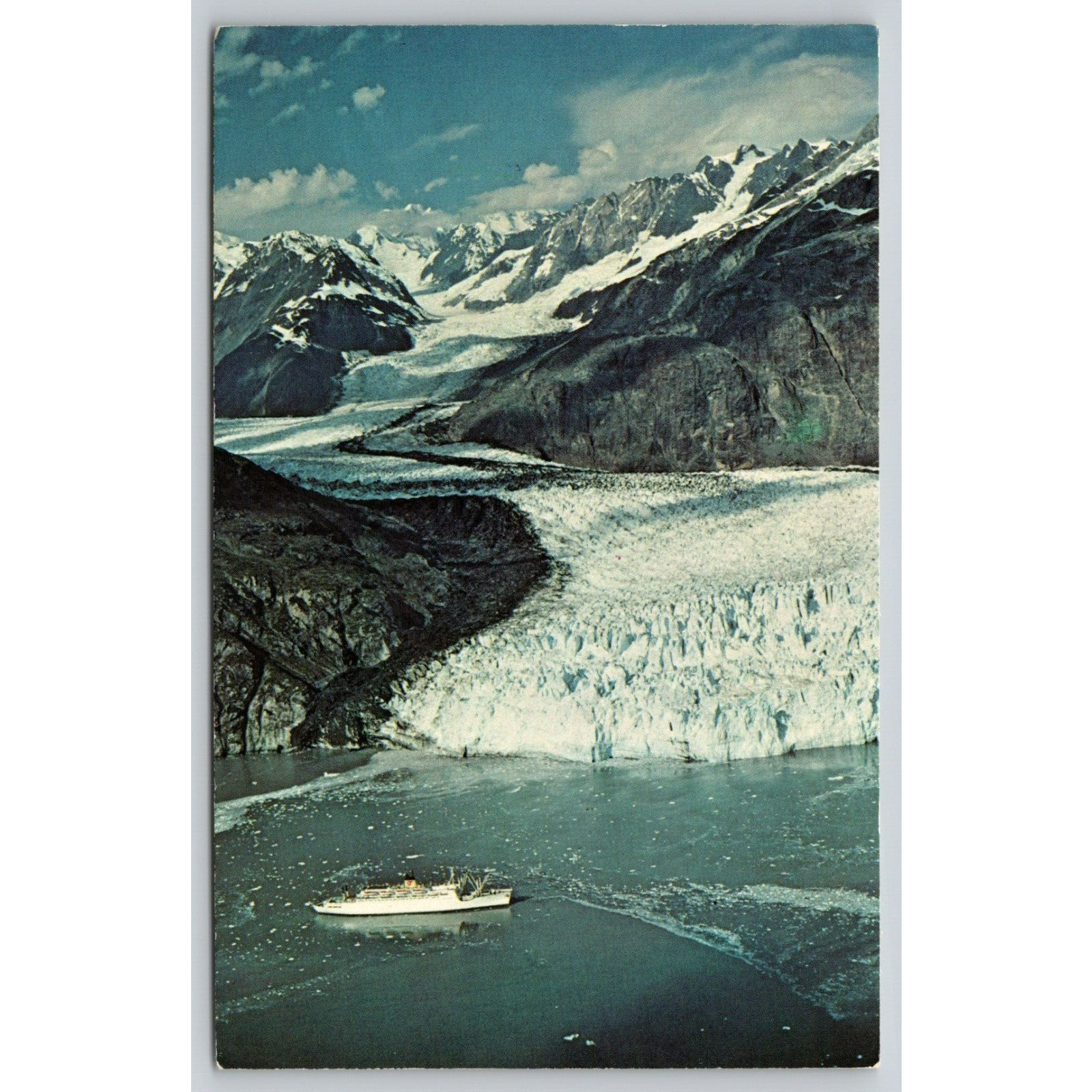Postcard AK S.S. Universe Alaska World Explorer Cruises
