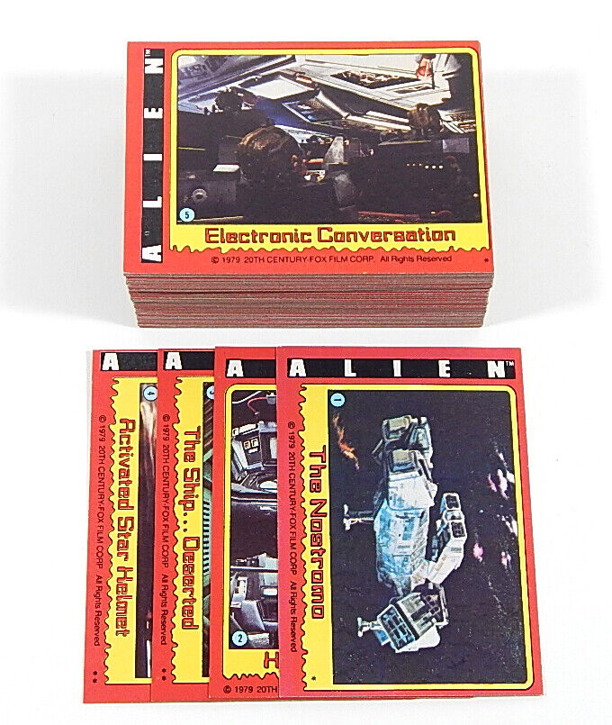 1979 Topps Alien Complete Trading Card Set (84) Nm/Mt