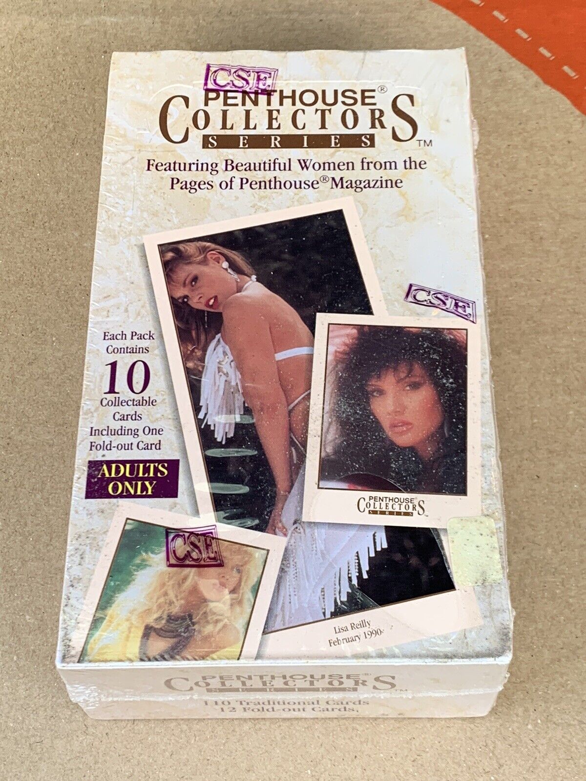 1992 Penthouse Collector\'s Series Premier Edition Adult Sealed Card Box 36 packs