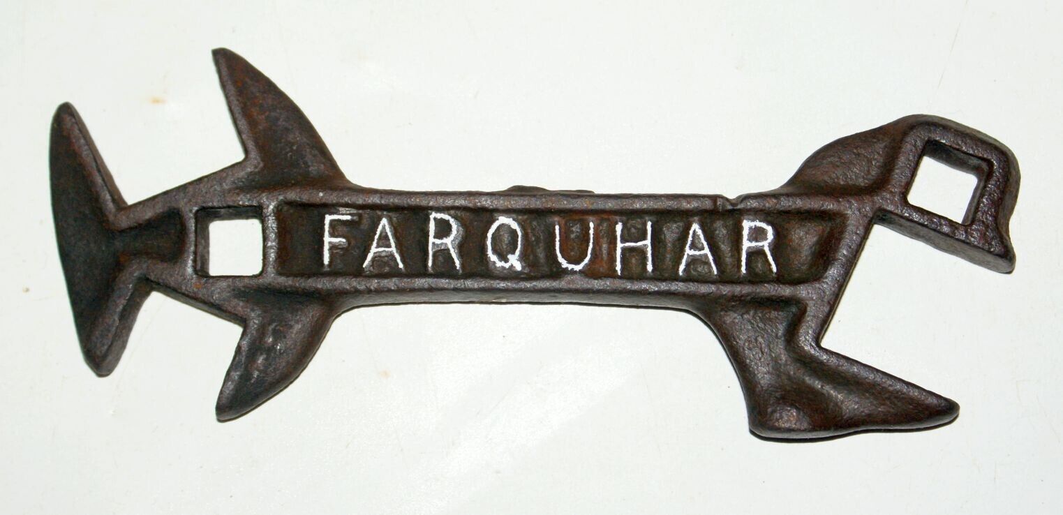 Old Antique Vintage FARQUHAR YORK PA farm implement wrench tool