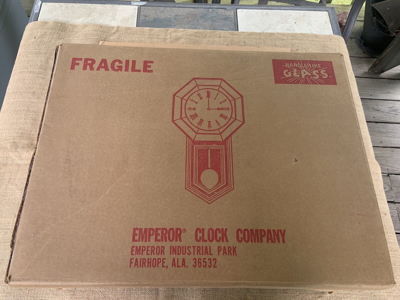 Vintage Emperor School - House Regulator  Clock Kit 