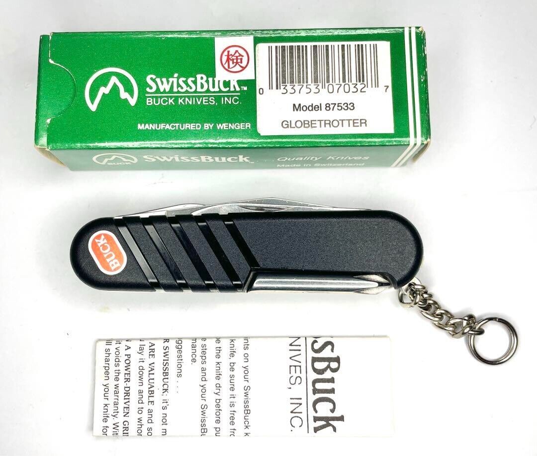 Wenger SwissBuck GLOBETROTTER 87553 Unused Shipping Free From Japan