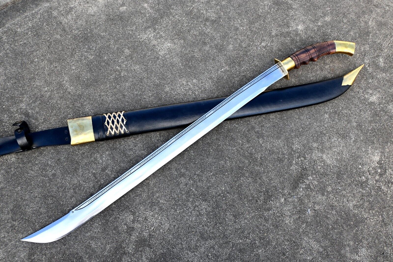 Viking Sword-29 inches Handmade sword-Hunting, Tactical,Combat sword-Large
