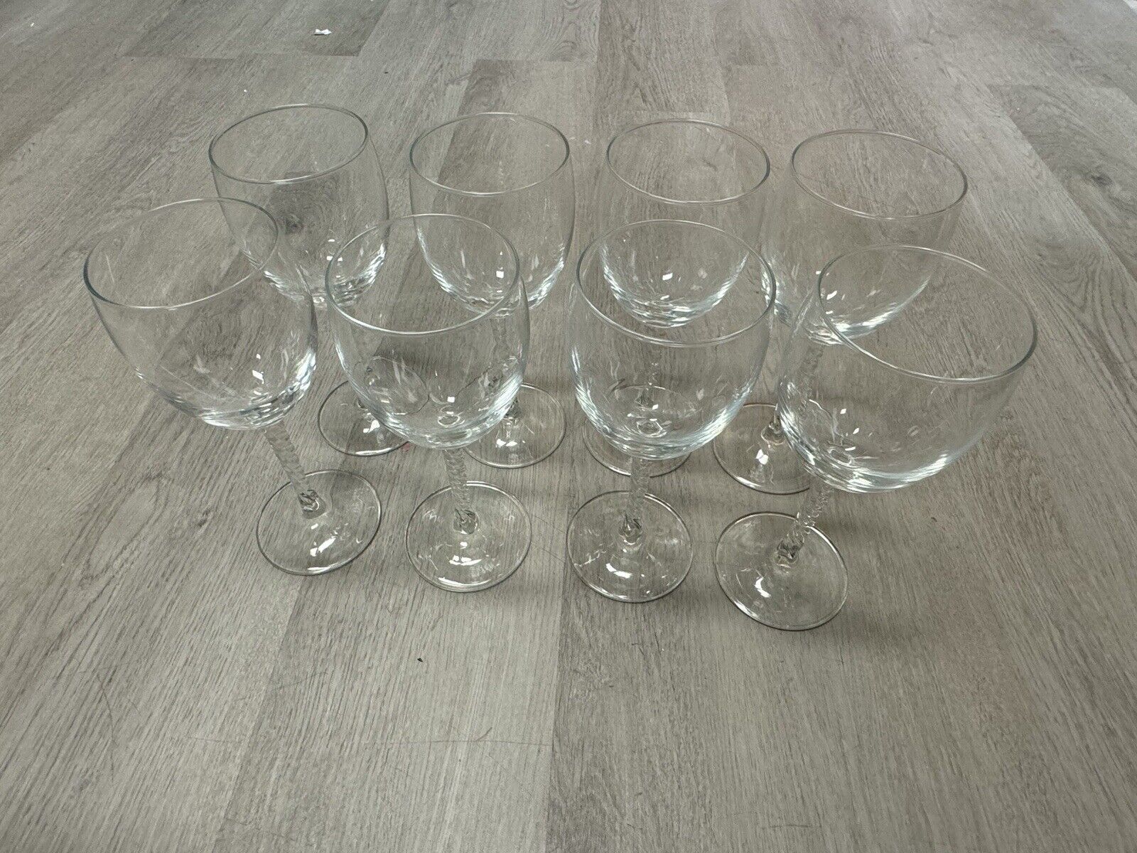 Cristal D’Arques-Durand Angelique Set Of 8 Crystal Wine Glasses 