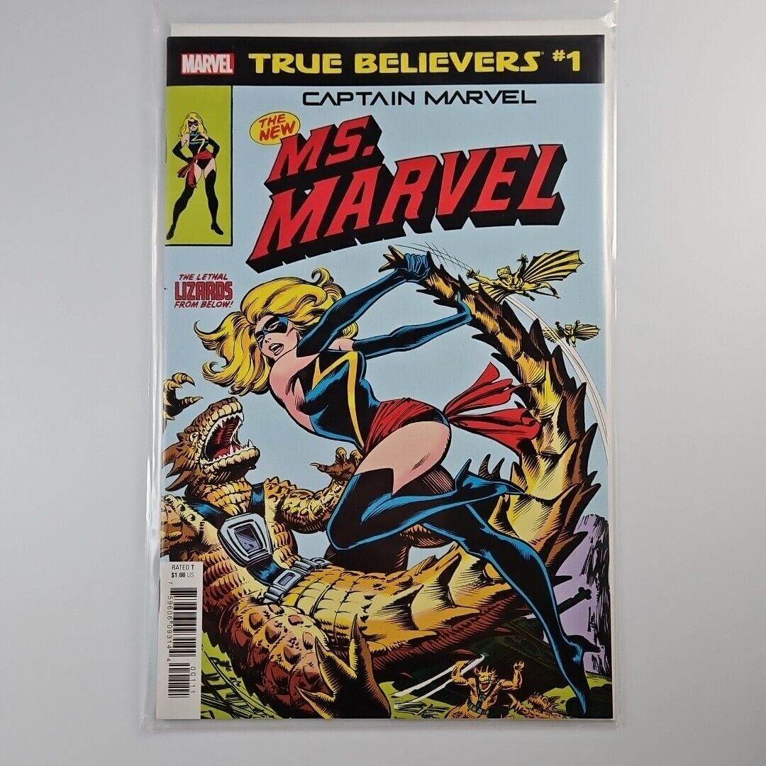 👍Marvel True Believers #1 Captain Marvel - The New Ms. Marvel (2019)