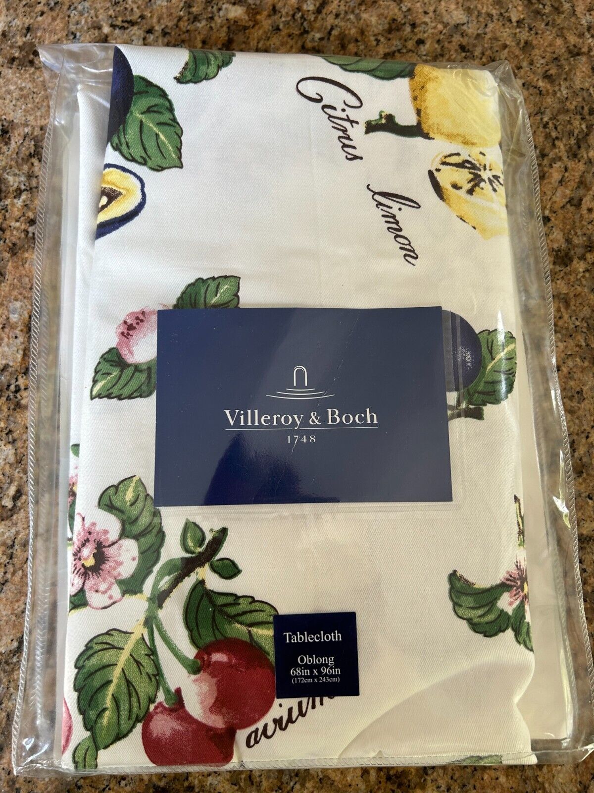 Villeroy & Boch French Garden Cotton Tablecloth 68\