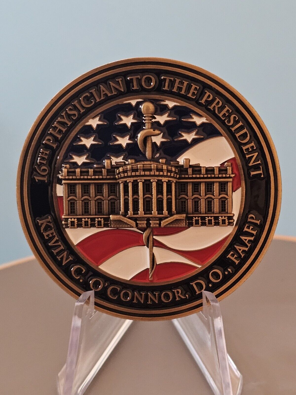 16th Physician to the President KEVIN C. O’CONNOR D.O., FAAFP Challenge Coin