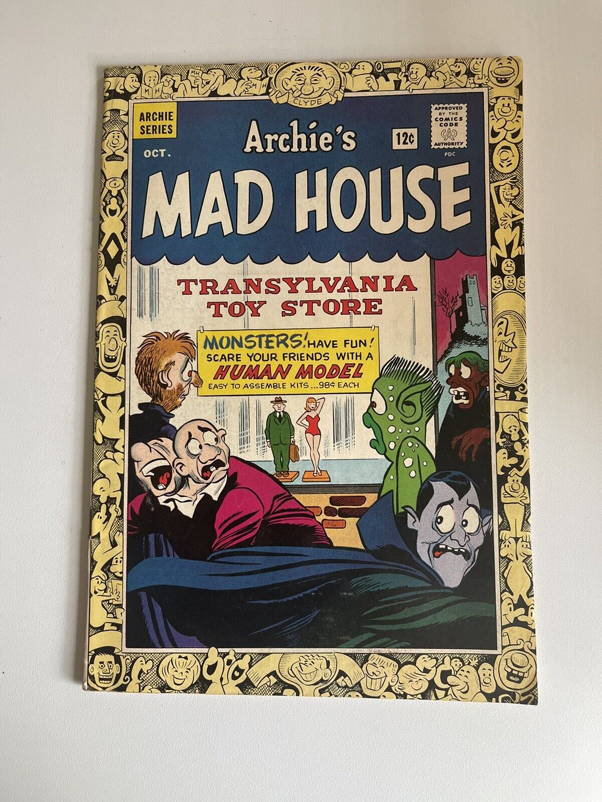 Archie\'s Madhouse #36 October 1964 Archie Series Comic Book VTG 