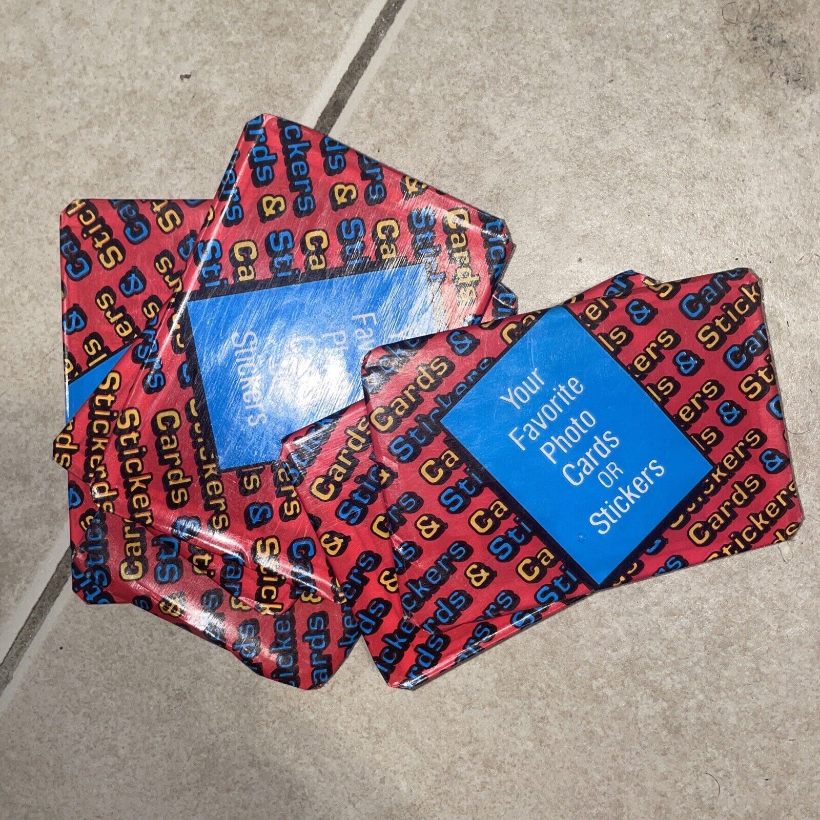 1981-Donruss -(6)-Sealed Fun Bag Packs Cards(No Gum or Stickers)