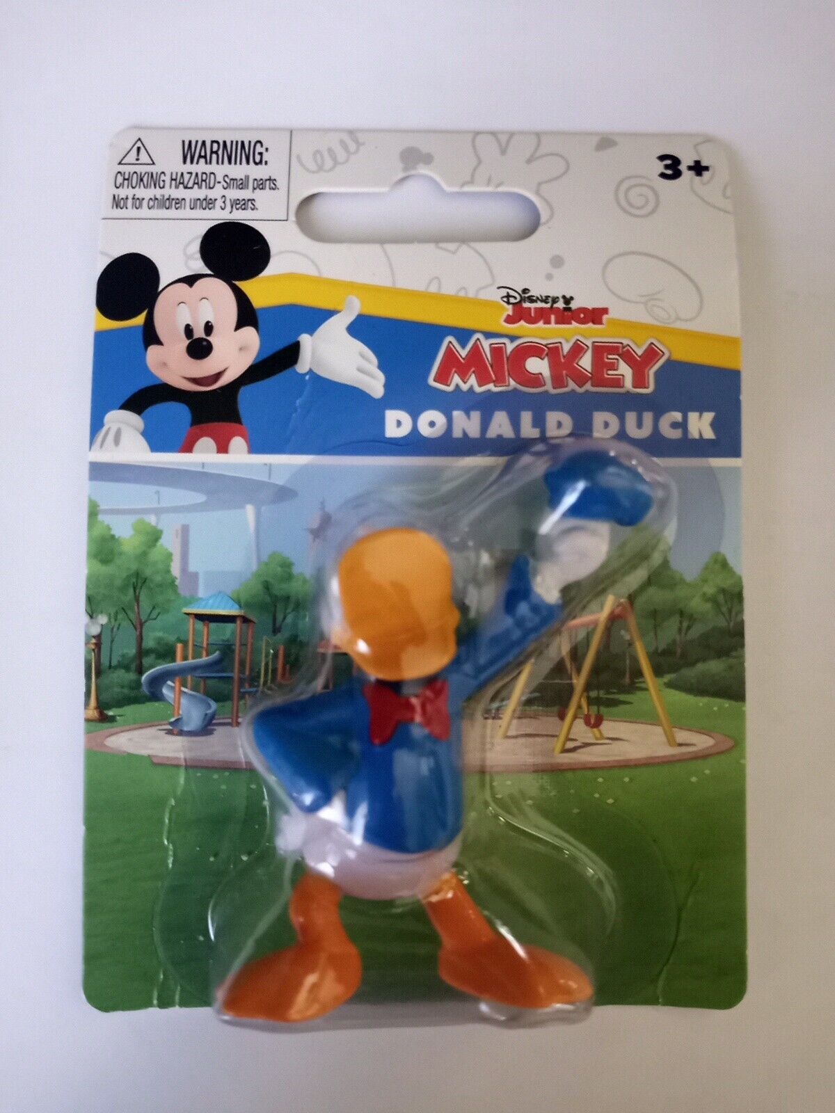 Disney's Junior Mickey's Donald Duck Miniature Toy Carded Blister Pack