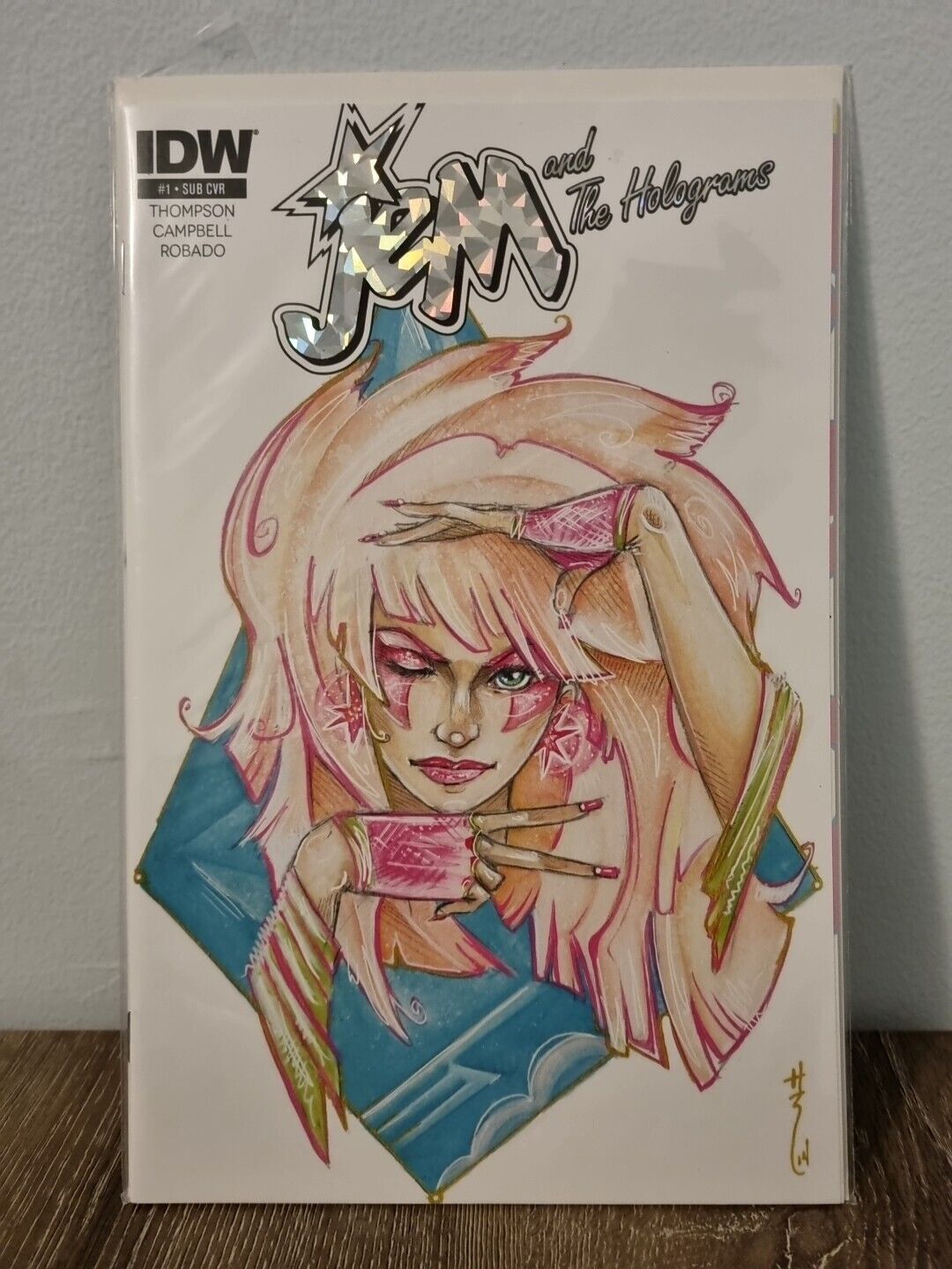 Jem and the Holograms 1SUB Richards Subscription Variant 
