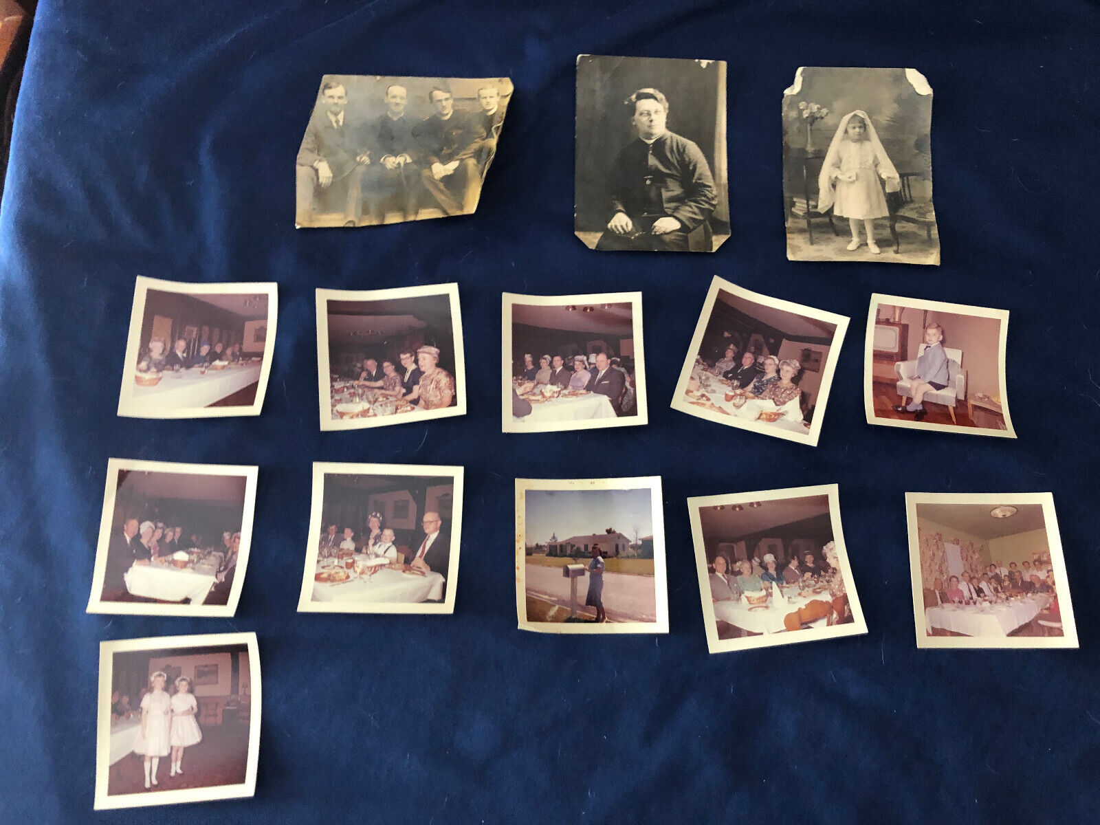 Vintage Black & White Photograph w/ Color Photos Too, see pics